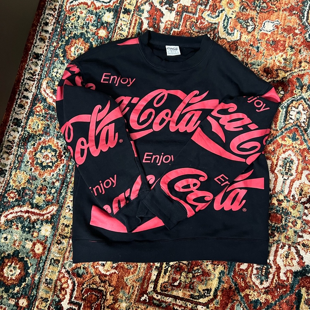 Coca-Cola Black Tee with Red Logo